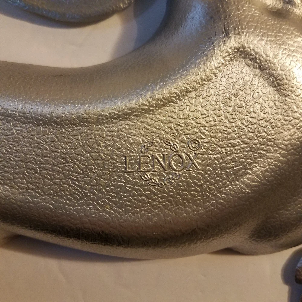 Lenox Yuletide Reindeer Metal Serveware